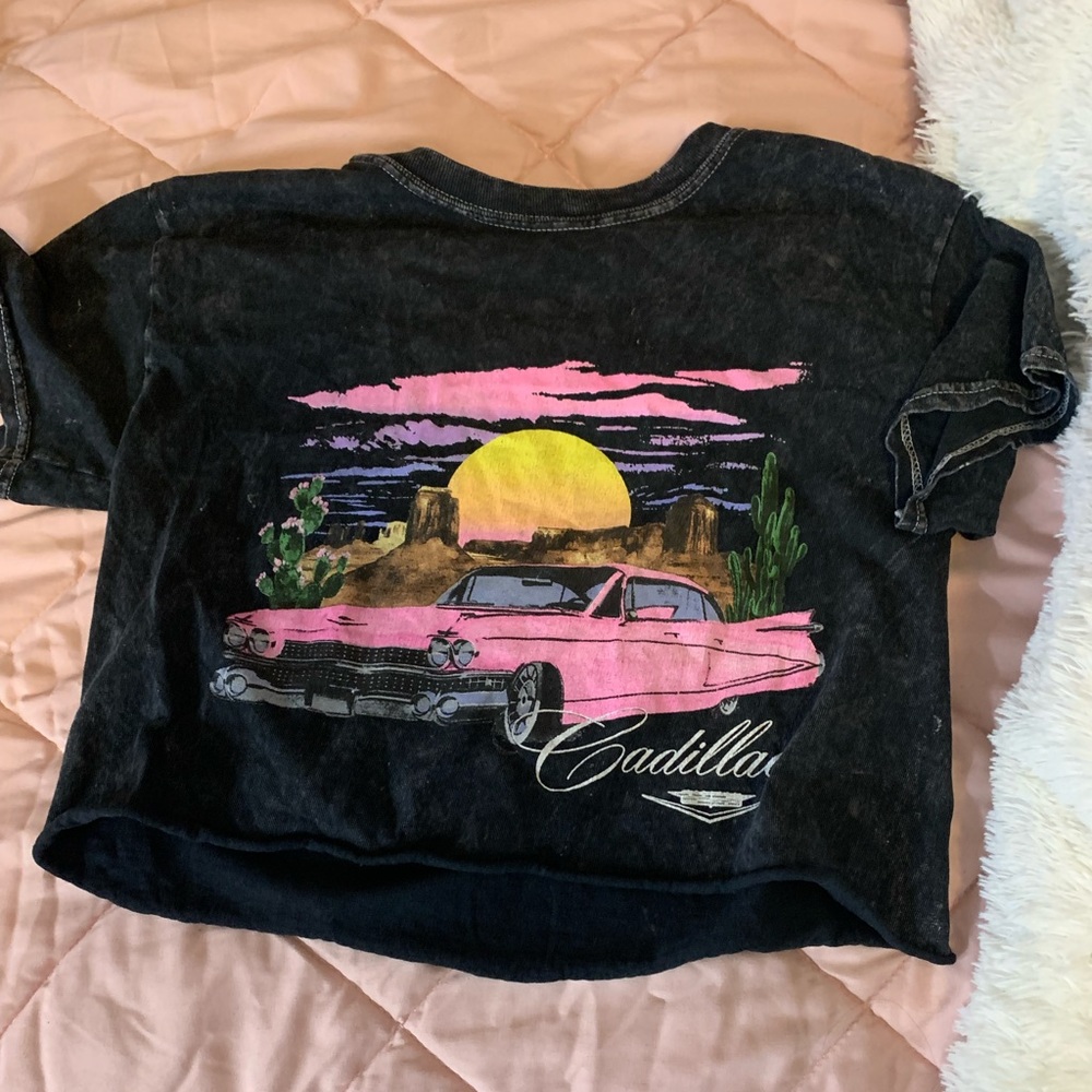 Cute car crop top